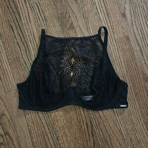 La Vie En Rose Black Unlined Bra